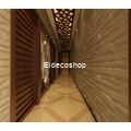Eldeco Kesme Taş 3D Bambu Duvar Paneli