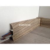 Eldeco Kablo Kanallı PVC Süpürgelik için İç Köşe Dönüş