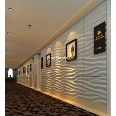 Eldeco Kum 3D Bambu Duvar Paneli