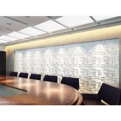 Frames 3D Bambu Duvar Paneli