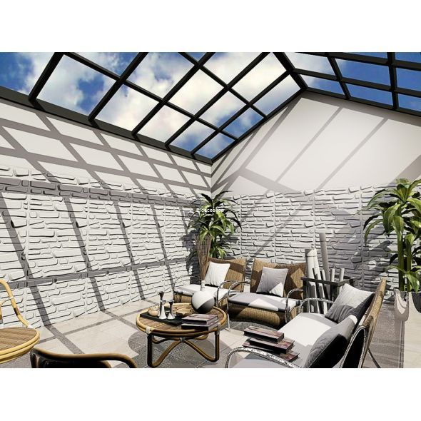 Eldeco Kesme Taş 3D Bambu Duvar Paneli