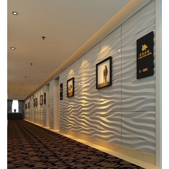 Eldeco Kum 3D Bambu Duvar Paneli